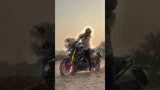 Kalaa ghodaa🦅 blackbrand blackmt mt15 rider yamahasports love viralvideo song sports [upl. by Enyawd]