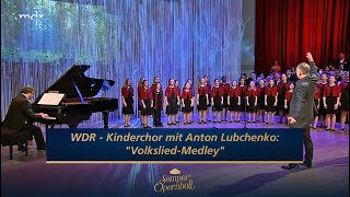 WDRKinderchor mit einem quotVolksliedMedleyquot  Semperopernball 2020  MDR [upl. by Lien398]