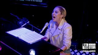 Lady Gaga “Million Reasons” on the Howard Stern Show 2016 [upl. by Edya707]