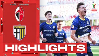 BariParma 03  Parma access next round Goals amp Highlights  Coppa Italia Frecciarossa 202324 [upl. by Aleris339]