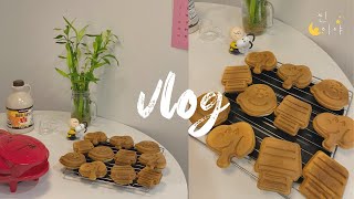 vlog 언박싱ㅣ스누피 와플메이커ㅣ핫케익만들기ㅣ17주 임산부일상ㅣ일상브이로그 ʕ•ﻌ•ʔ [upl. by Ennad]