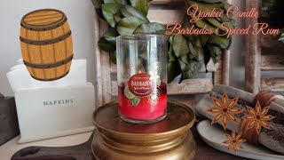 Yankee Candle Review Barbados Spiced Rum [upl. by Anived559]