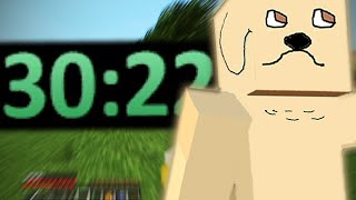 dogla TENTANDO speedrun MINECRAFT [upl. by Nibor]