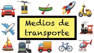 Medios de transporte Terrestres aéreos y acuáticos [upl. by Hamburger21]