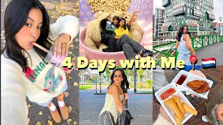 VLOG  4 Days in my Life📍🇳🇱 Amsterdam Zandaam wonder expérience… [upl. by Lewert]