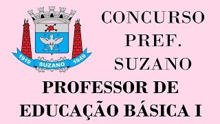 Concurso PEB I de Suzano 2024 Tenha uma boa prova e Live hoje à noite [upl. by Atlanta]