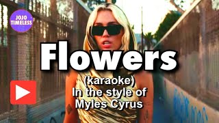 Flowers karaoke [upl. by Kathrine]