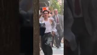 quotTimothee Chalametquot Runs Around the NY Streets Filming Scenes for quotMarty Supremequot timotheechalamet [upl. by Erroll852]