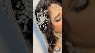 Walima bride by aqsa beauty salon shortsfeed shorts short [upl. by Krongold]