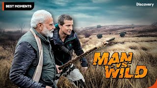 Man VS Wild with BearGrylls and PMModi  Exclusive Sneak Peek  Discovery Channel India [upl. by Annavahs]