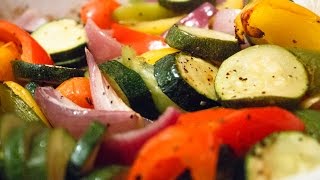 How to make Roasted Mediterranean Vegetables [upl. by Karab]