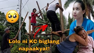 Lolo ni KC naaktuhan ko Analyn umiyak biglang napayakap sa kanyang nanay [upl. by Baerl]