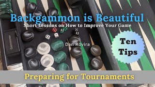 Backgammon Preparing for Tournaments [upl. by Namra]