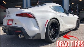 2020 Toyota Supra FIRST Modification 14 Mile Test  Supra Needs More HP [upl. by Apurk]