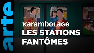 Les stations fantômes  Karambolage  ARTE [upl. by Mariellen635]