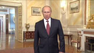 Vladimir Putin speaking English for the Bureau of International Expositions [upl. by Gene766]