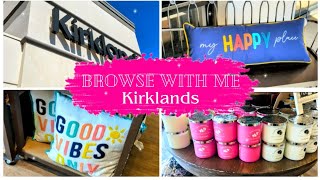 LETS GO TO KIRKLANDS  BROWSE WITH ME 2024  KIRKLANDS HOME DECOR [upl. by Kral]