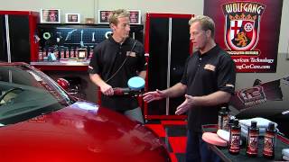 Learn how to apply wax by machine Wolfgang Car Care products [upl. by Rama117]