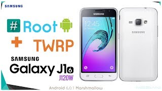 Root and install TWRP Recovery SAMSUNG GALAXY J1 6 SMJ120W 601 [upl. by Flowers]