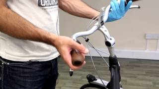 How to assemble adjustable handlebar with Gazelle Switch  Be Dutch Bicycles [upl. by Nunnery]