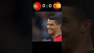 The day cristiano saved portugal  Portugal vs Spain shorts youtube football [upl. by Koralie708]