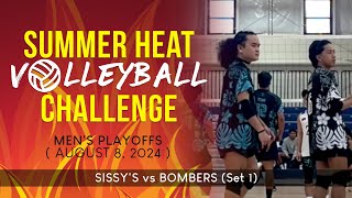 Summer Heat Vball Challenge • Sissys VS Bombers • Set 1 [upl. by Mireille]