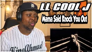 WHO MADE HIM MAD LL COOL J  Mama Said Knock You Out REACTION [upl. by Eissolf]