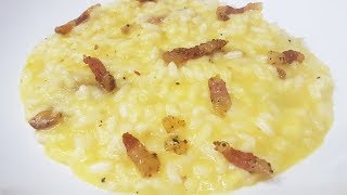 RISOTTO ZUCCA GUANCIALE E PECORINO  FoodVlogger [upl. by Acimahs]