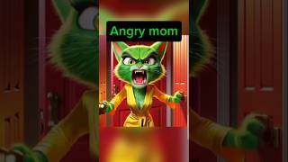 Cats angry momshortscatcutekittencatlover [upl. by Eeimaj]