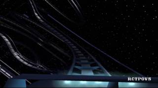 Space Mountain Disneyland HD POV RCT3 [upl. by Sandeep]