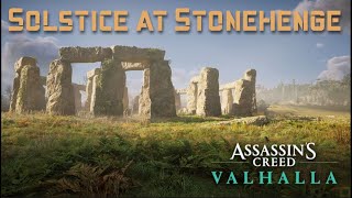 AC Valhalla  Stonehenge Summer Solstice  Relaxing music and ambient sounds [upl. by Dulsea]