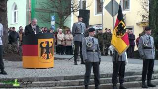 Feierliches Gelöbnis der Freyunger Rekruten in Grafenau Bayerischer Wald Teil 1 [upl. by Besnard]