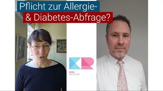 Kita2Day I Eltern vor KitaAusflug nach Allergien oder Diabetes abfragen [upl. by Enyedy]