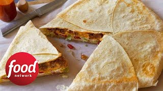 How to Make a Giant Crunch Taco Wrap  Food Network [upl. by Eissirk696]