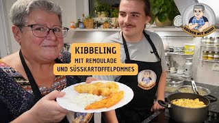 Kibbeling mit Remoulade und Süßkartoffelpommes [upl. by Jeno]