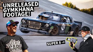 Ken Blocks Unreleased Gymkhana SEVEN Footage  Shot in Super 8 Film [upl. by Ynnahc]