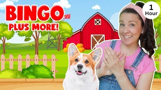 Bingo  More Nursery Rhymes amp Kids Songs  Ms Rachel [upl. by Siurad]