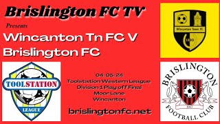 Wincanton Tn V Brislington Fc [upl. by Nnylirej]