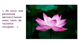 AFFIRMATION POSITIVES ESTIME DE SOI motivation nature bonheur quotes developpementpersonnel [upl. by Maris]