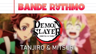 BANDE RYTHMO  DEMON SLAYER  Mitsuri amp Tanjiro [upl. by Ahsatak779]