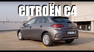 Citroen C4 12 PureTech ENG  Test Drive and Review [upl. by Jannery]