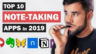 The 10 Best NoteTaking Apps in 2019 [upl. by Laura]