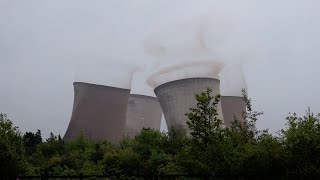 Rugeley Power Station Demolition Cooling Towers [upl. by Audly712]