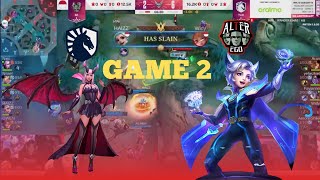 HIGHLIGHT TLID AURA VS ALTER EGO GAME 2 LEG 2 [upl. by Caplan]