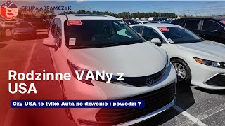 Bezwypadkowe Auto z USA  Czy to możliwe  Rodzinne poleasingowe VANY [upl. by Ardme142]