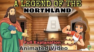 A legend of the northland class 9  animated  full explanation in hindi educhain padhai beehive [upl. by Nawk]