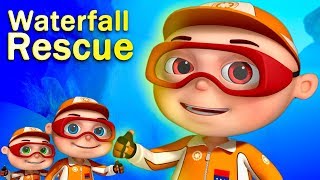 Zool Babies Series  Waterfall Rescue  New Episode  Cartoon Animation For Children  Kids Shows [upl. by Kenaz]