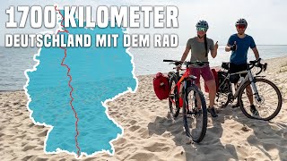 1700 km Radreise durch Deutschland In 26 Tagen aus den Alpen nach Sylt [upl. by Aicele]