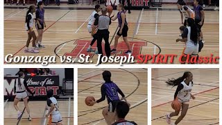 Gonzaga vs St Joseph  St Marcellinus SPIRIT Tournament 2024  October 3rd 2024 [upl. by Eeraj]