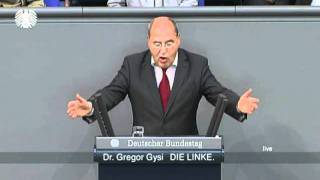 Gregor Gysi DIE LINKE UNMitgliedschaft stärkt Palästina ohne Israel zu schwächen [upl. by Atnauqahs]